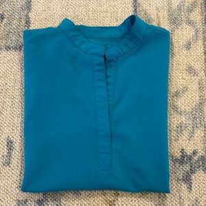 Teal Small Figs Rafaela Top